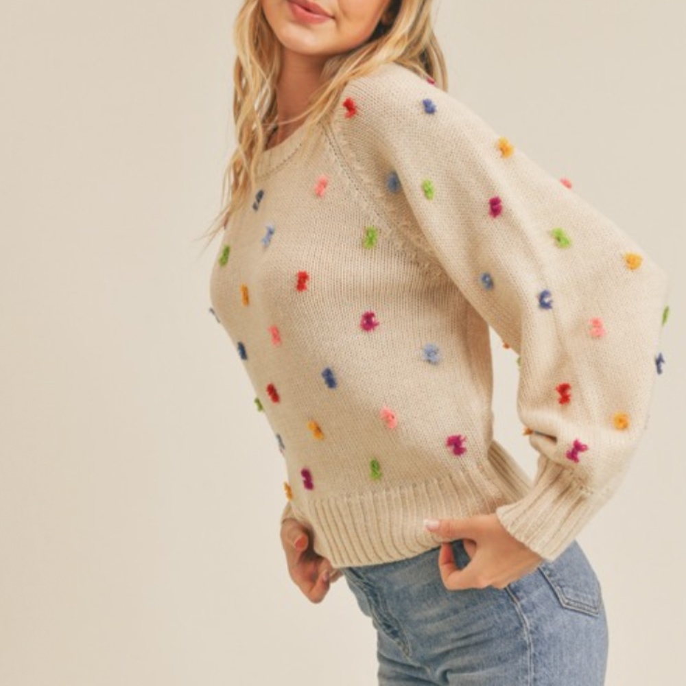 Multi Yarn Detailed Sweater - Picture 5 of 6